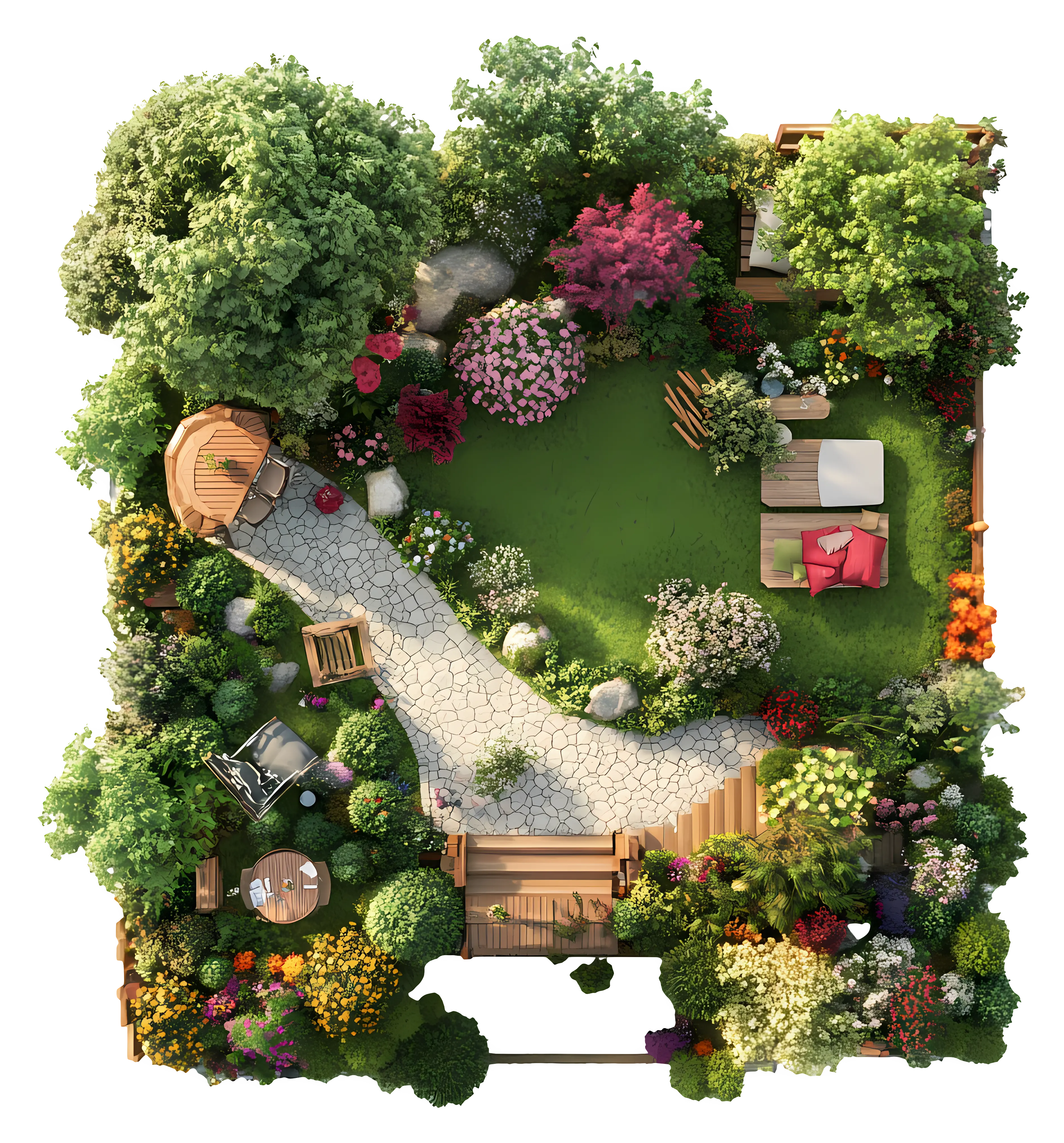 High-tech home interior